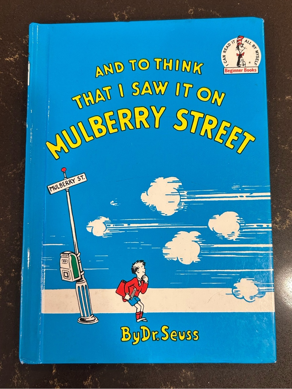 Vintage 1964 Dr. Seuss Mulberry Street — Vanguard Press Matte Cover BANNED OOP